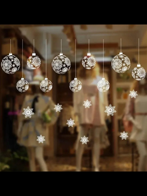 Nedi Yılbaşı 54x72 Cm Noel Cam Sticker 12605