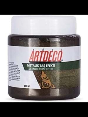 Artdeco 220 Ml Taş Efekti Rölyef Pasta Metalik Kahverengi