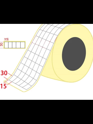 Ermet 30x15 Yyn 5"li Kuşe Barkod Etiketi 5000 Li