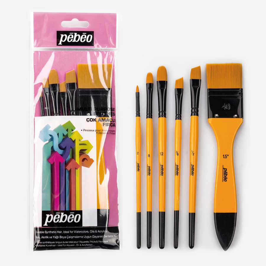 PEBEO FIRÇA SETİ 6"LI SET-22