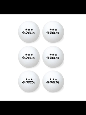 Delta Masa Tenisi (pinpon) Topu Beyaz 6"lı Cpb277