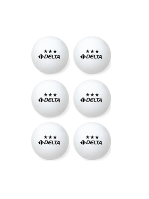 Delta Masa Tenisi (pinpon) Topu Beyaz 6"lı Cpb277
