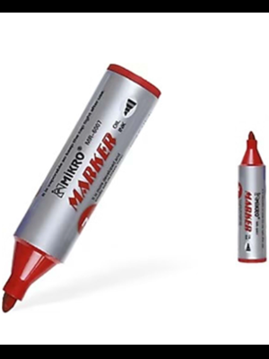 Mikro Mr-6007 Permanent Kalem Kırmızı