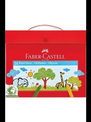 Faber Castell Karton Çantalı Pastel Boya 24 Lü 5282000002