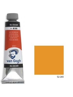 Talens Van Gogh 40 Ml Yağlı Boya Transparant Oxide Yellow 265