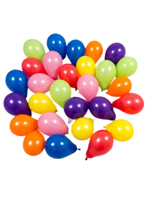 Nedi 10" Düz Renk Balon Karışık 100"lü
