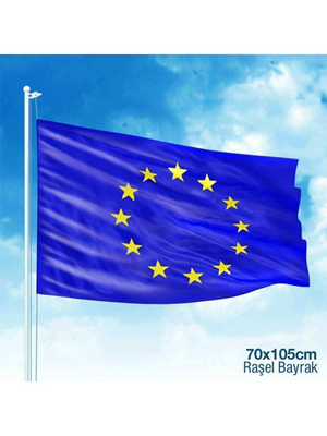 Kale 70x105 Raşel Yabancı Devlet Bayrağı Avrupa Birliği