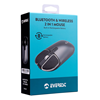 Everest Sm-620 Bluetooth + 2.4ghz Şarjlı Kablosuz Mouse Metalik Gri