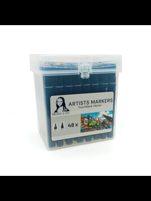 Mona Lisa Touchblack Çift Uçlu Marker Kalem 48 Renk Tm1-48