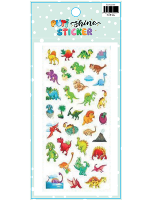 Puti Shine Sticker Dinozorlar 10151