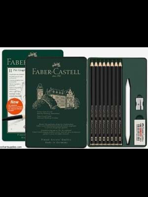 Faber Castell Pitt Graphite Matt Dereceli Kalem 11 Parça Set 115220