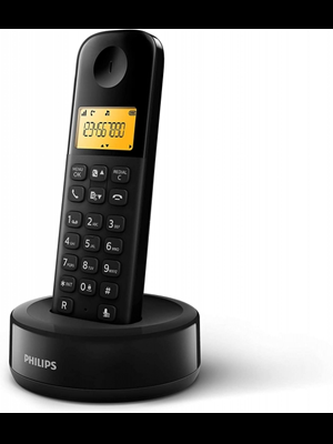 Philips D1601 Dect Telsiz Telefon Siyah