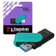KİNGSTON DTXS-128 GB DATATRAVELER PORTABLE USB 3.2 GEN1 FLASH BELLEK