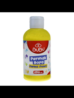 Bubu 250 Ml Parmak Boyası Sarı Par014