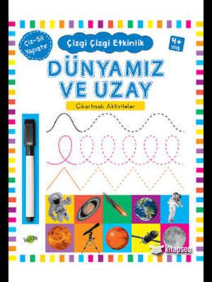 Çizgi Çizgi Etkinlik - Dünyamız ve Uzay - Kukla Yayınları