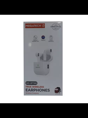 Megatech Mg-bt105 True Earphones Kablosuz Bluetooth Kulaklık Beyaz