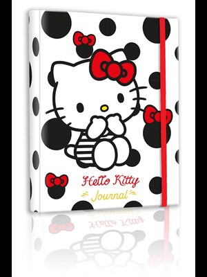 Victorias Journals Hello Kitty 16.5x23.5 Sert Kap.gizlispiralli Planlayıcı Günlük 524-1815