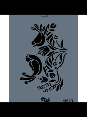 Rich New Seri 25x35 X-large Stencil 375