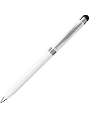 Scrikss Touchpen Mini Tükenmez Kalem İnci Beyazı