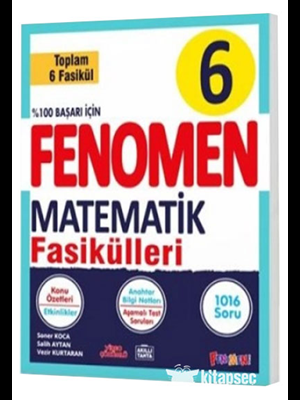 Fenomen Yay.-6.sınıf Matematik Fasikülleri (6 Fasikül)