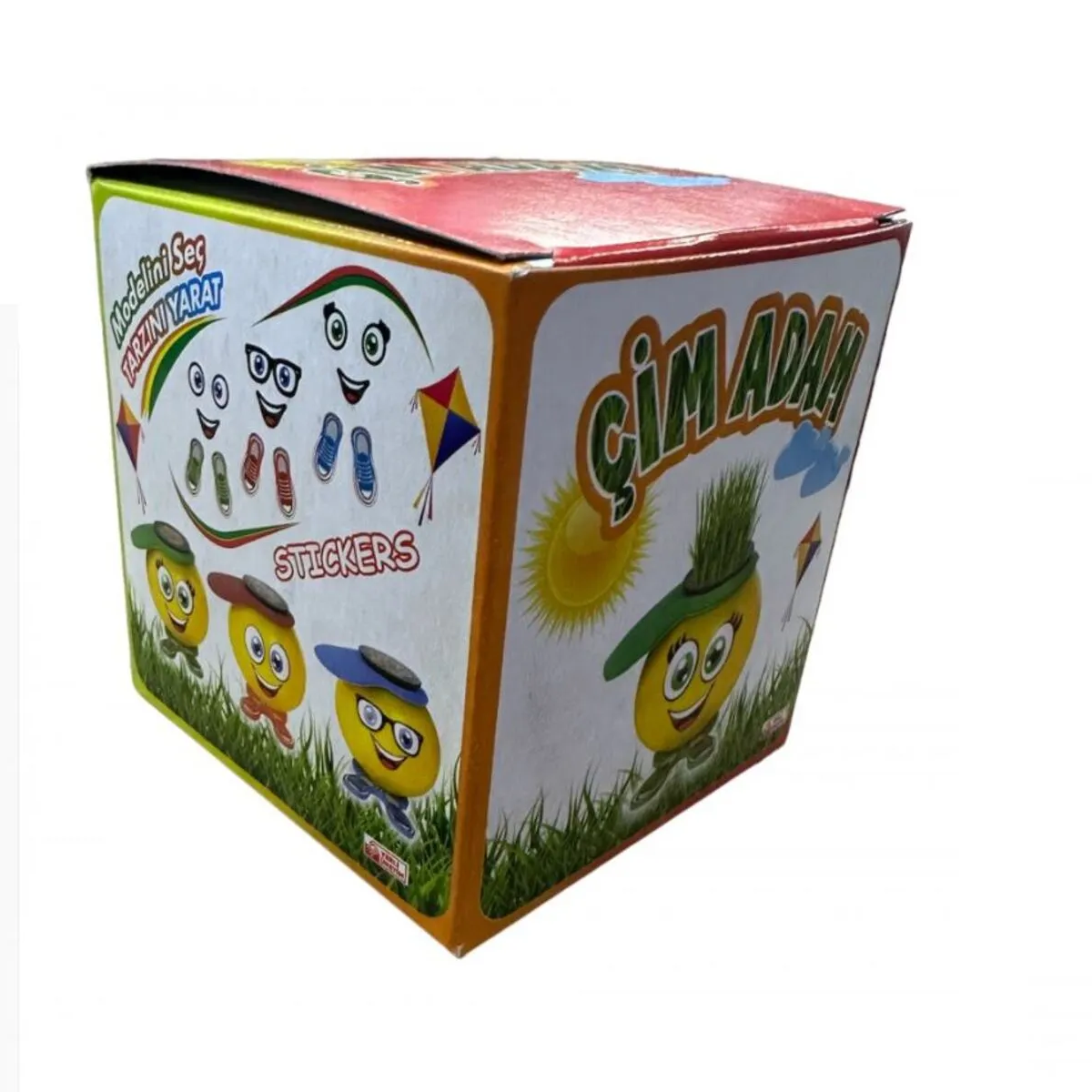 ELİF EMOJİ STİCKERLI ÇİM ADAM 