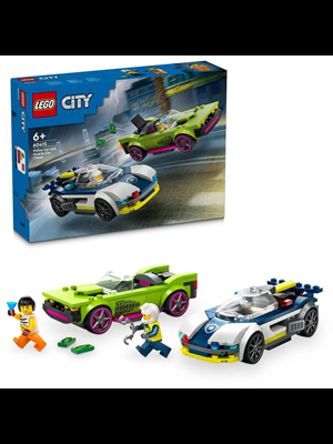 Lego City Polis Arabası ve Araba Takibi Lsc60415