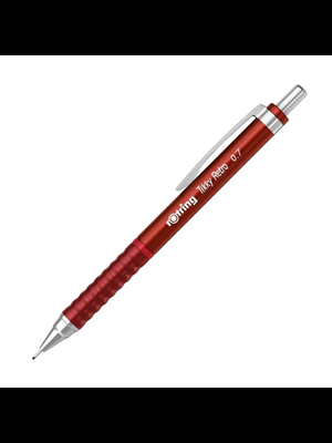 Rotring Tikky Retro Versatil Kalem 0.7 Metalik Kırmızı 2202631