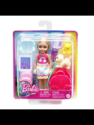 Barbie Chelsea Seyehatte Bebek ve Aksesuarları Mtl-hjy17