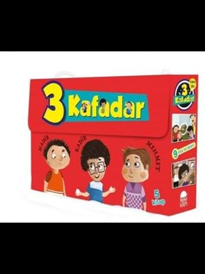 Üç Kafadar Tekno Tim 5 Kitap - Mavi Kirpi Yayınları