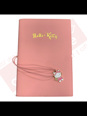 Victorias Journals 13x18 Hello Kitty Geçmeli Vegan Kap.lastikli Günlük 192 Sayfa 525-2117