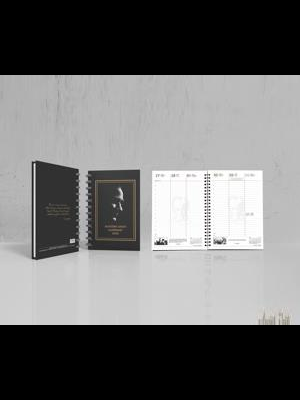 Atatürk Vakfı 20x28 Spiralli Sert Kapak Haftalık Ajanda 2026