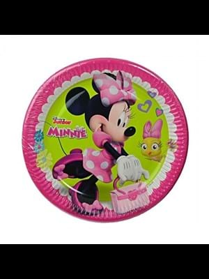 Nedi 23 Cm Karton Tabak Lisanslı 8 Li Minnie Happy Helpers 87860