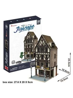 Cubic Fun 3d Puzzle Jıgscape Tudor Restaurant Ho4104h
