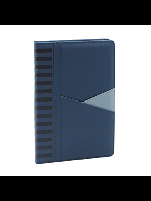Promiks 17x24 Termo Deri Günlük Çizgili Ajanda Lacivert Aj52260 (2026)
