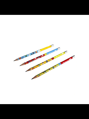 Faber Castell Desenli Robot 2b Kurşun Kalem Silgili 5244000072