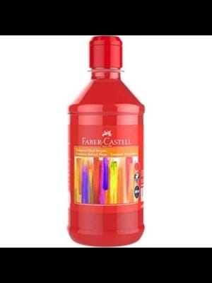 Faber Castell Tempera 500 Ml Okul Etkinlik Boyası (akrilik) Kırmızı 5170160000