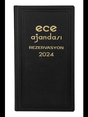 Ece 17x33 Ticari Ajanda Rezervasyon Avrasya (2024)