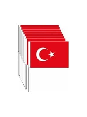Eren Battal Çubuklu Kağıt Bayrak 50"li 41024