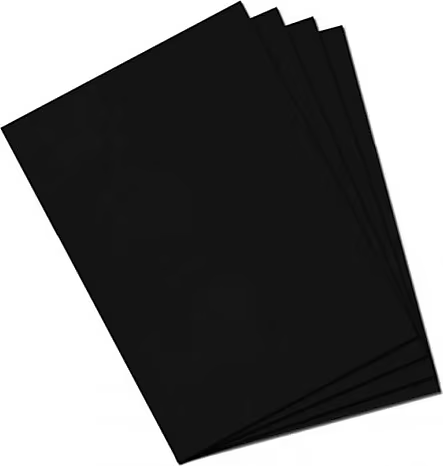 ALEX SCHOELLER 50X70 CM 120 GR FON KARTONU SİYAH 1363