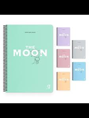 Gıpta Moon 17x24 Pp Kapak Spiralli Defter Kareli 80 Yp 6960