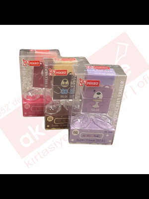 Mikro Strawberry Bear Little Feet Silgi Er808