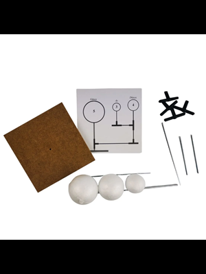 Odak Güneş Sistemi Gezegenler Ahşap Çubuk