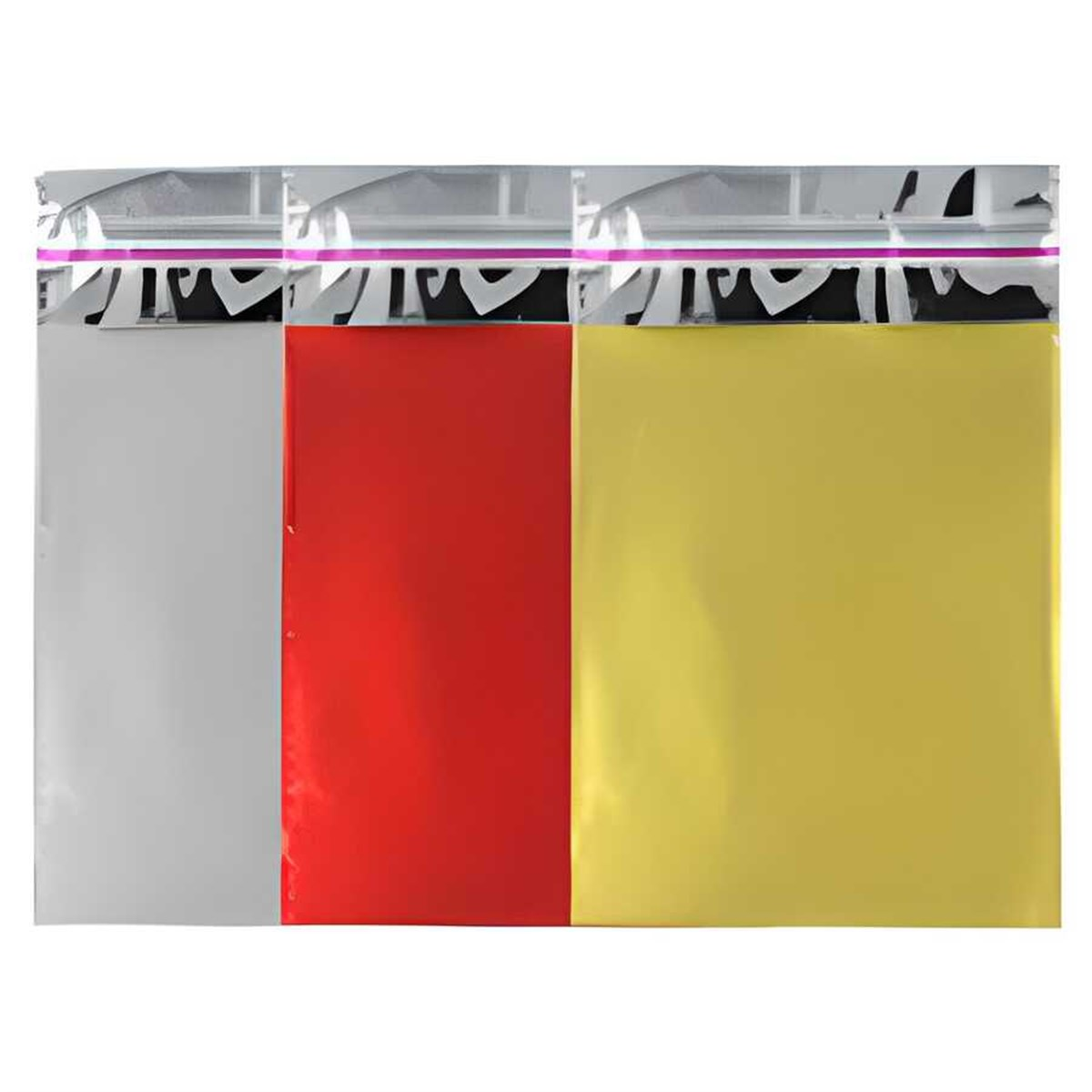 NEDİ 10X12 METALİZE YAPIŞKANLI HEDİYE POŞETİ 50 Lİ