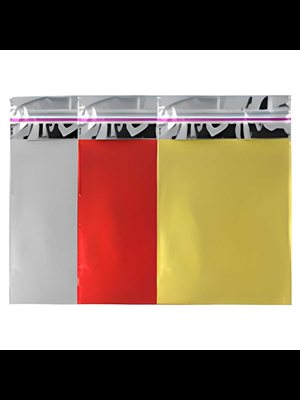 Nedi 10x12 Metalize Yapışkanlı Hediye Poşeti 50 Li