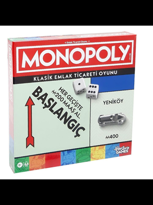 Hasbro Monopoly Klasik Emlak Ticareti Oyunu G0009