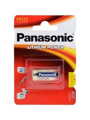 Panasonıc Power 07-2016 Cr123 3v