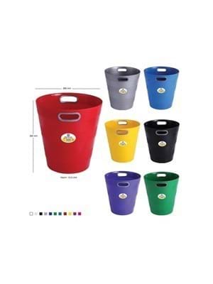 Dones Renkli Plastik Çöp Kovası Büyük 6012