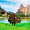 Jordanıa 1\50 10 Cm Ağaç 2"li Yeşil-kırmızı W9970e