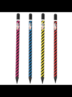 Panda Bitmeyen Kurşun Kalem Çizgili Neon Pan893