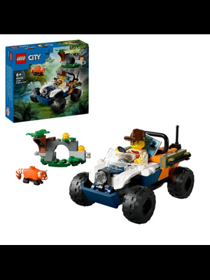 Lego City Orman Kaşifinin Atv Li Kırmızı Panda Lsc60424